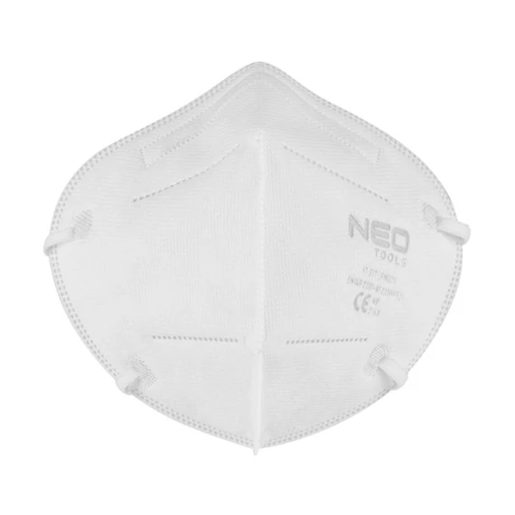 Neo Tools pormaszk, összehajtható, FFP2, 20db