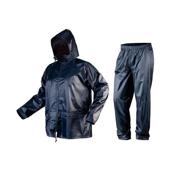 Neo Tools esőkabát+nadrág szett, 170g/m2, L