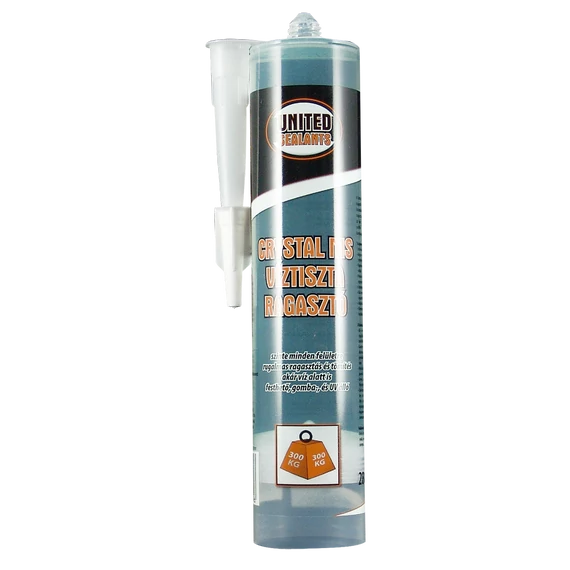 United Sealants ragasztó, átlátszó, 280ml