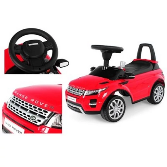 Range Rover - lábbal hajtós kisautó piros színben
