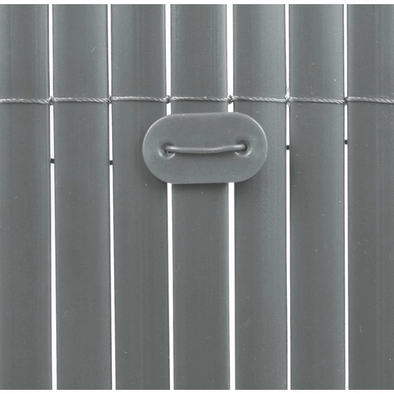Nortene Fixcane rögzítő műanyag nádfonat rögzítéséhez, szürke, 3.3x19mm, 26db