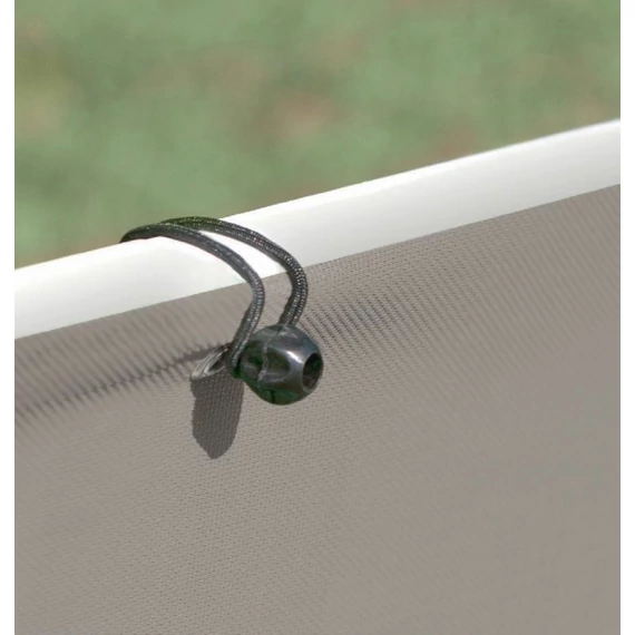 Nortene Snugger gumikötöző, fekete, 4mm