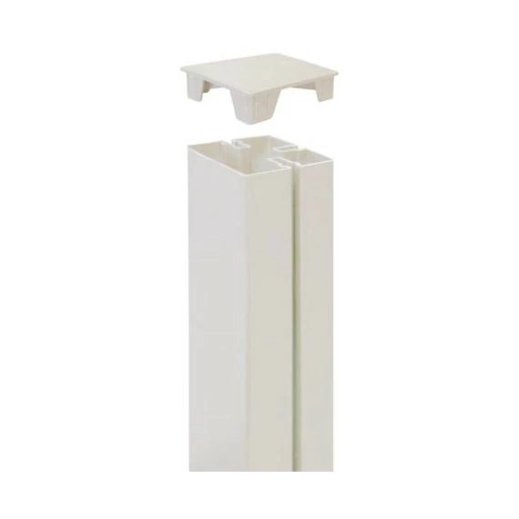 Nortene Tap Alupost fedő, Alupost-hoz, fehér, 6x6x2.1cm