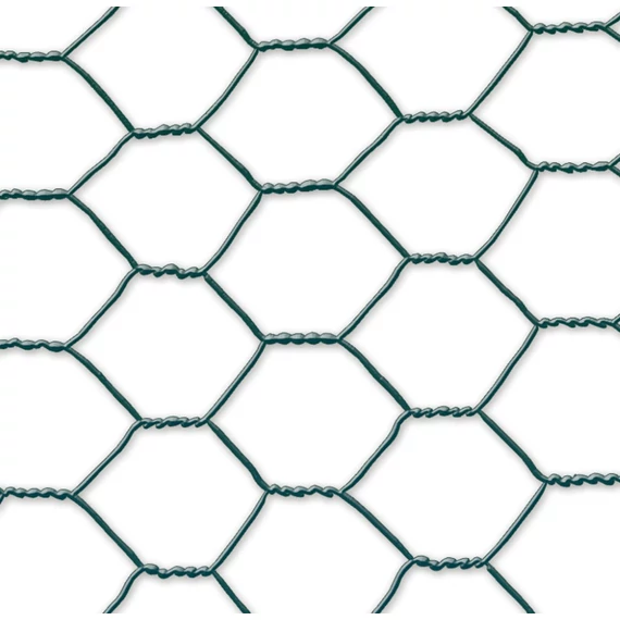 Nortene Galvanex Plast 13 drótháló, műanyag bevonattal, 13x0.7/0.9mm, 0.5x25m