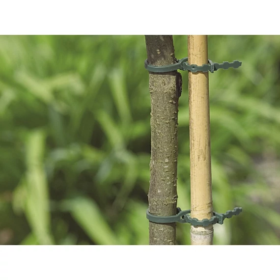 Nortene Fix 17 műanyag kötöző, zöld, 17cm, 40db