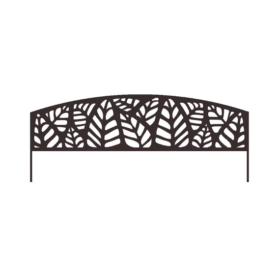 Nortene Athea Border fém ágyásszegély, 40x100cm