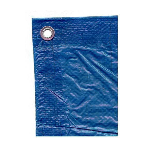 Nortene Int Protex takaróponyva, LDPE erősített, vízhatlan, kék, 120g/m2, 8x10m