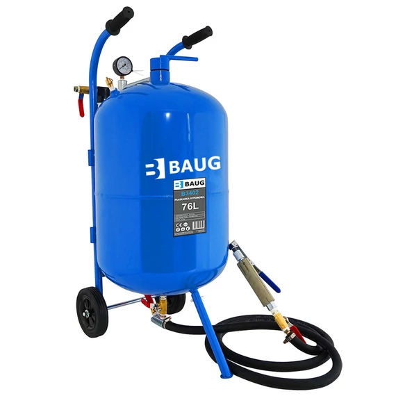 Baug homokfúvó gép, 4.5-8bar, 76l