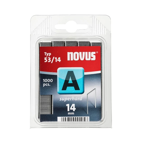 Novus tűzőkapcsok, A53, 2000db, 6mm