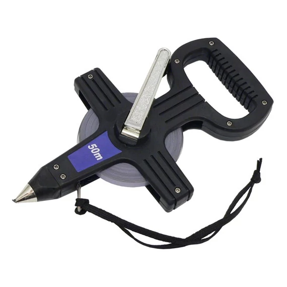 Mérőszalag, acél, nyitott 50mx10mm