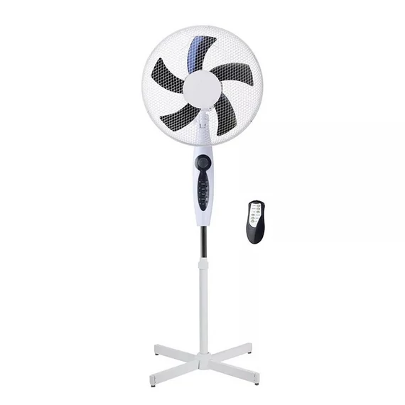 Álló ventilátor távírányítóval, 45W, 130cm