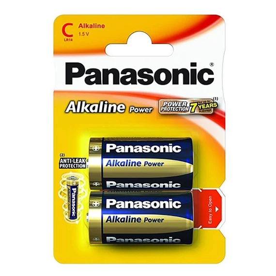 Panasonic Alkaline Power alkáli baby elem 1.5V, 2db