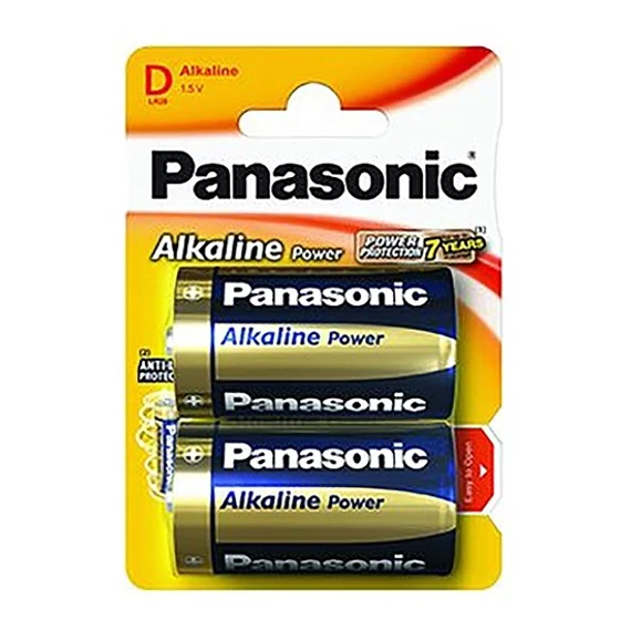 Panasonic Alkaline Power alkáli góliár elem 1.5V, 2db