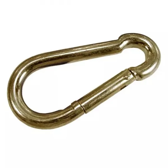 Tűzoltókarabiner, horganyzott, 4x40mm 