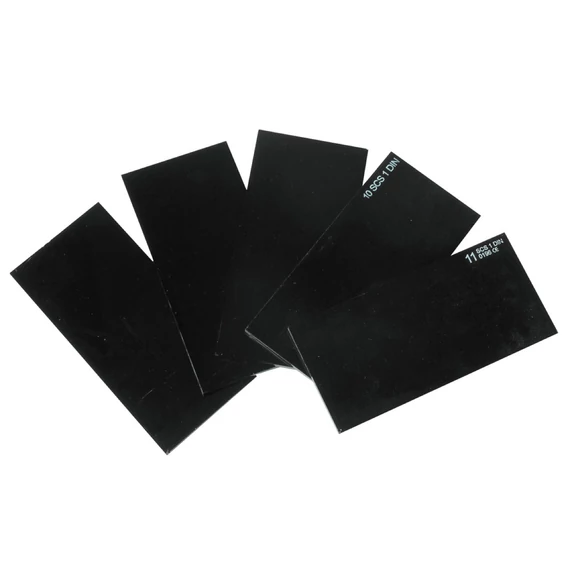 OEM SE1140 tartalék hegesztő üveg, DIN12, 108x51mm, sötét