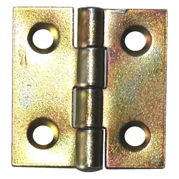 Normál csuklópánt, horganyzott, 25x25x1mm