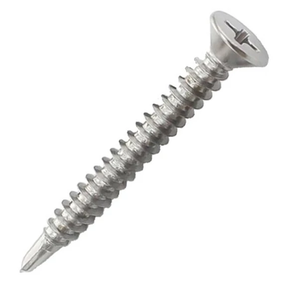 SB önfúró lemezcsavar süllyesztett fejű, horganyzott, 4.8x16mm, 40db