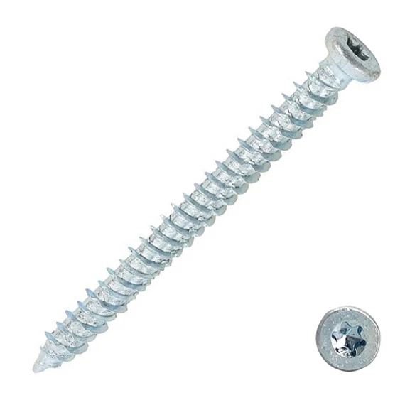 Süllyesztett fejű tokrögzítő csavar, horganyzott, 7.5x132mm
