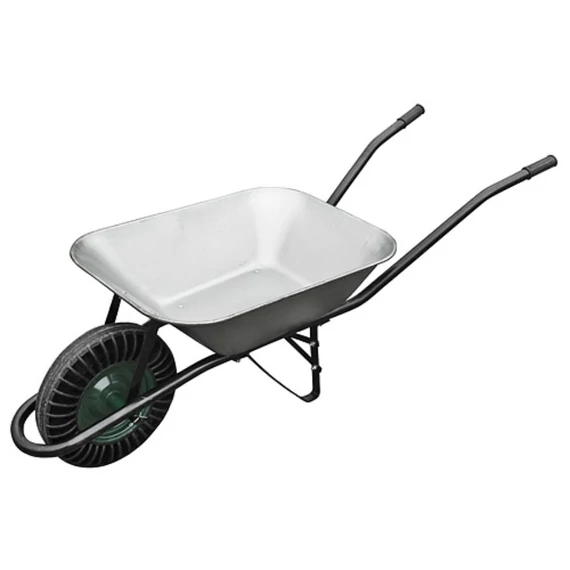 Talicska horganyzott puttonnyal, 80L