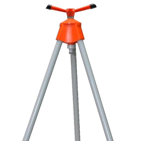 Siroflex 360°-os locsoló, háromlábú állvánnyal