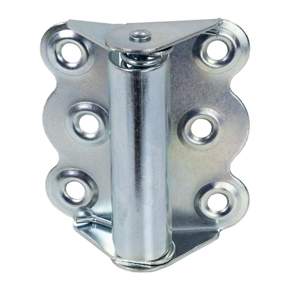Rugós ajtópánt, horganyzott, D=18mm, 70x65mm