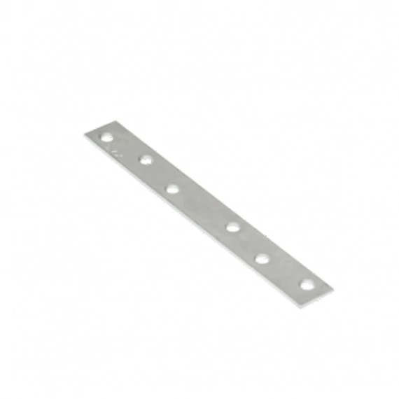 Összekötő lemez, horganyzott, 156x19x2mm