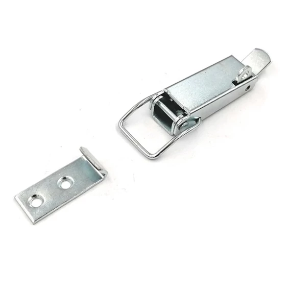 Lakatolható ládazár, horganyzott, d=4mm, 75/102mm