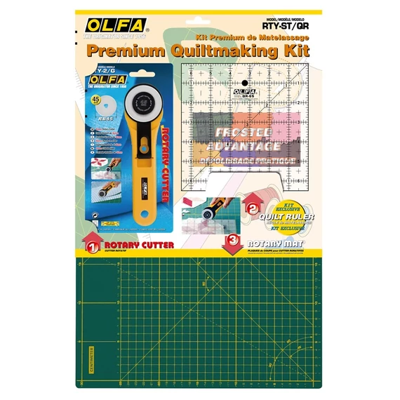 Olfa RTY-ST/MR-RC foltvarró, patchwork készlet, 3 részes