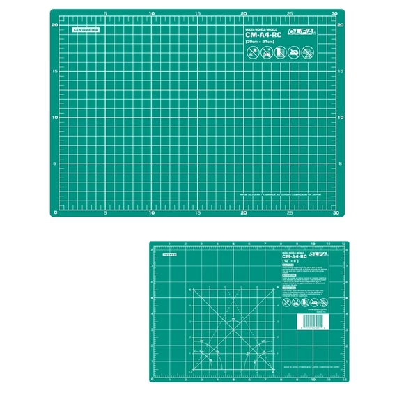 Olfa CM-A4-RC vágóalátét, 30x21cm