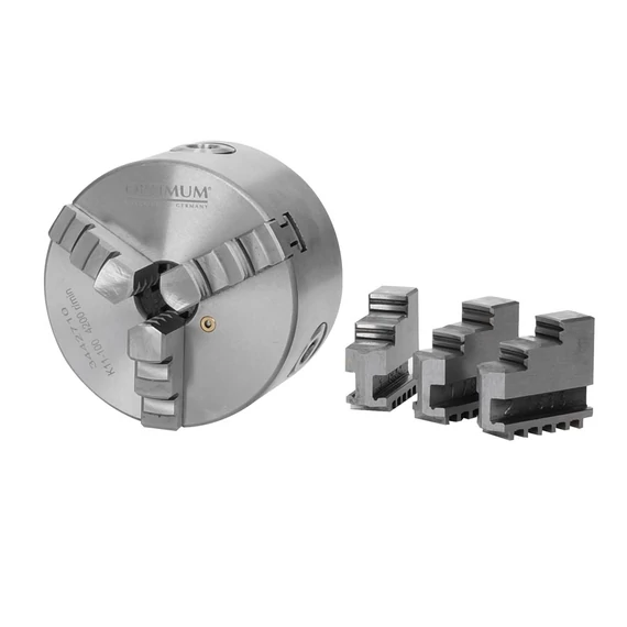 Optimum Központi befogású esztergatokmány 160mm, 3pofás