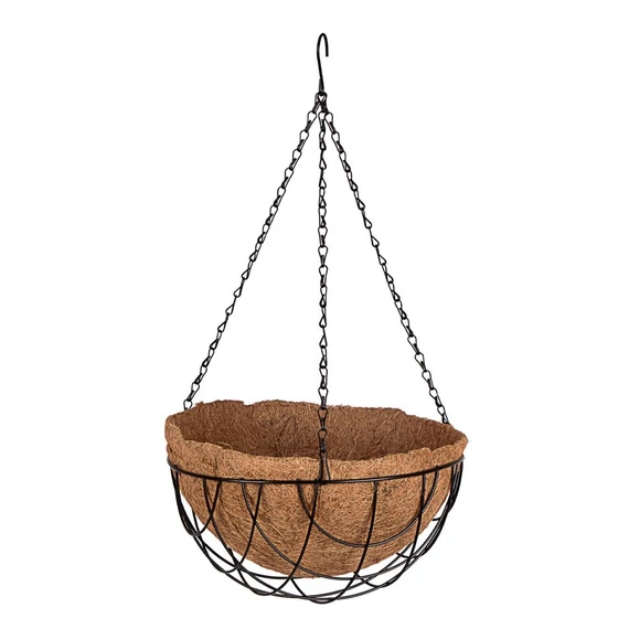 Palisad függő virágcserép, kókuszrost, 30cm
