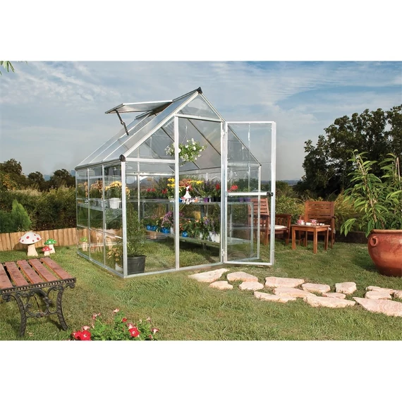 Palram Canopia hybrid 6x8 polikarbonát melegház, 3.51m2