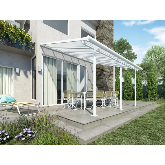 Palram Sierra 4200 alumínium pergola, fehér, 3x4.25m
