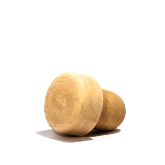 Kalapos műanyag dugó pálinkás és boros üvegekhez 17x29mm