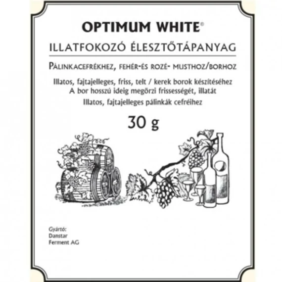 Illat és aromaanyag felszabadítását segítő élesztőtápanyag 30g