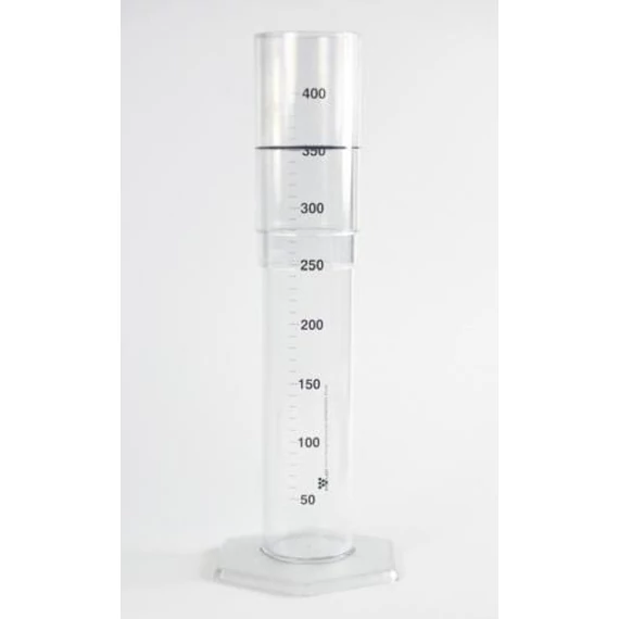 Fokoló mérőhenger, műanyag, 400 ml