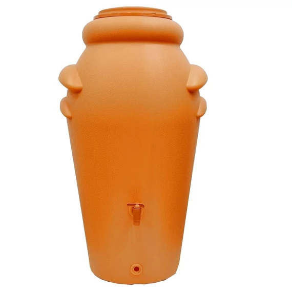 Amfora műanyag esővízgyűjtő, 200L, terracotta