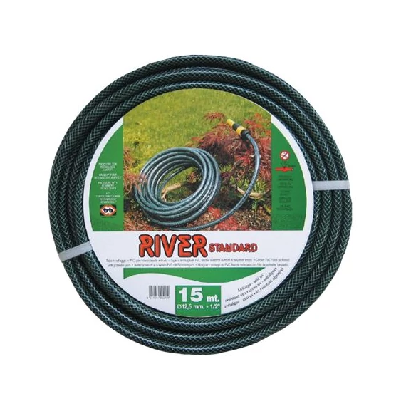TRB River Locsolótömlő, zöld,  5/4"x25m