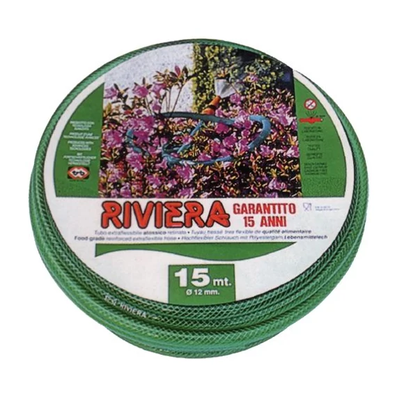 TRB River Locsolótömlő, áttetsző zöld,  1/2&quot;x15m