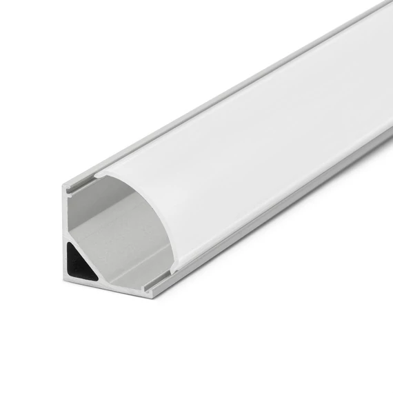 Phenom LED aluminium profil takaró búra, 41012A2-höz, opál, 2000mm