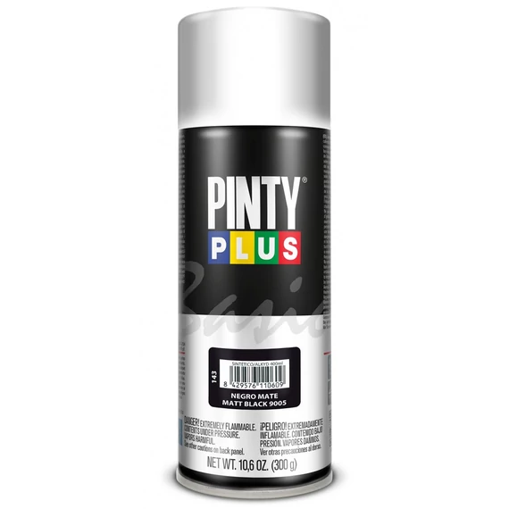 Pinty Plus Basic festék spray, RAL 9005 - matt fekete, 400ml