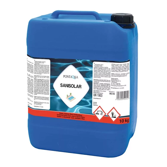 Pontaqua Sanisolar illatosított fertőtlenítőszer, 1L