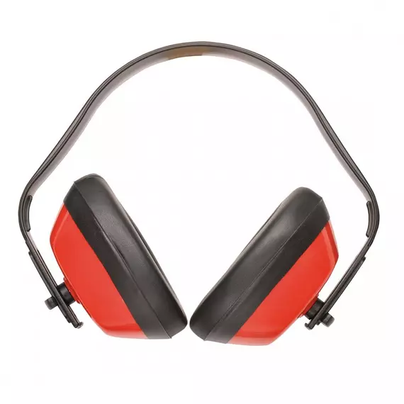 Portwest PW40 hagyományos fülvédő, 27dB, piros
