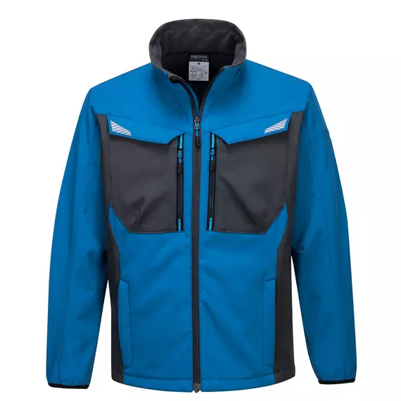 Portwest T750 WX3 Softshell dzseki, perzsa kék, S
