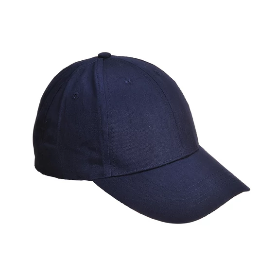 Portwest B010 hat paneles baseball sapka, kék