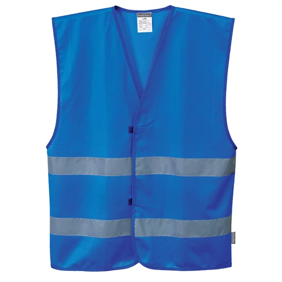 Portwest F474 láthatósági mellény, királykék, L-XL