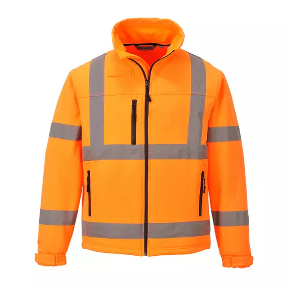 Portwest S424 láthatósági Softshell dzseki, narancs, M