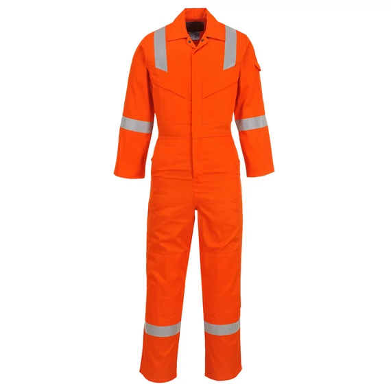 Portwest FR21 szuper könnyített lángálló overál, narancs, 3XL