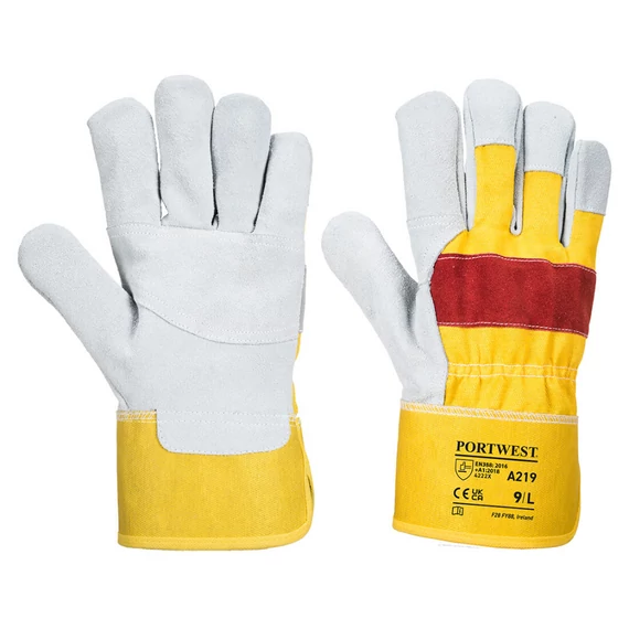 Portwest A219 Classic Chrome Rigger kesztyű, XL