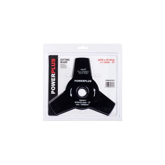 PowerPlus vágókés, bozótvágóhoz 230x25,4x1,4mm